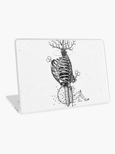 Discover UN NIDO PARA EL DOLOR (a nest for pain) | Laptop Skin