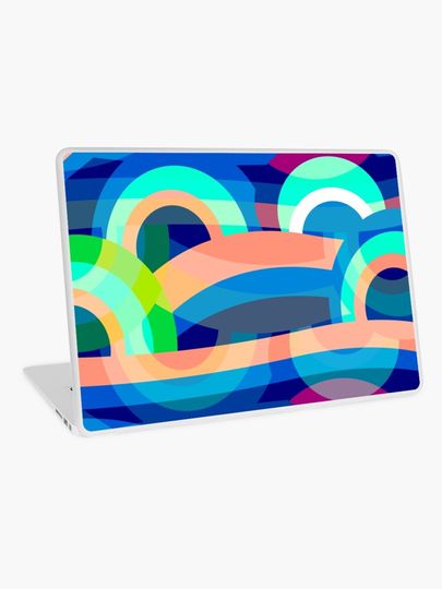 Discover Marine abstraction | Laptop Skin