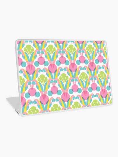 Discover Pink Macaw | Laptop Skin