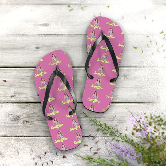 Discover Cute Taylor Flip Flops Custom taylor version Sandals New Summer Flip Flops