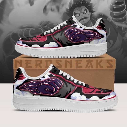 Discover Luffy Air Sneakers Custom Anime Shoes