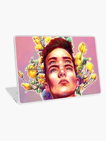 Discover Fours Eyes Floral | Laptop Skin