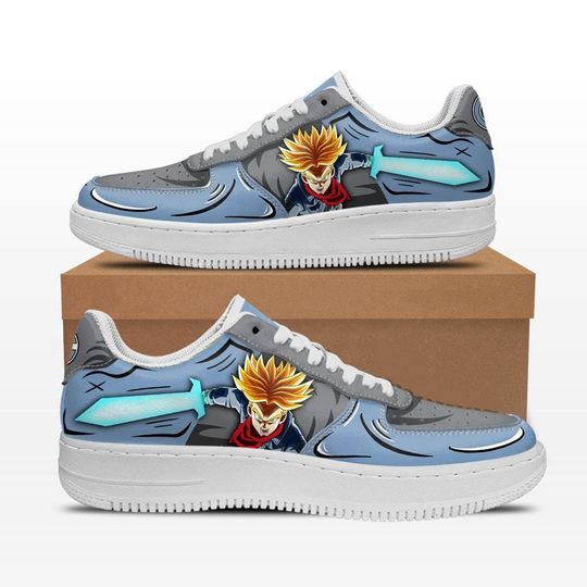 Discover Future Trunks Shoes Custom Anime Sneakers Low Tops for Anime Fans