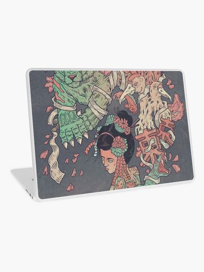 Discover Geisha  | Laptop Skin
