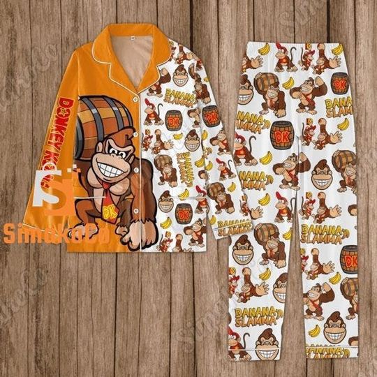 Discover Donkey Kong Pajama Set