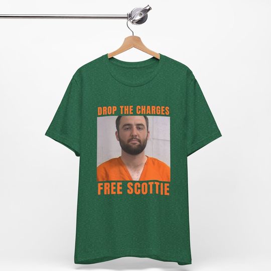 Discover Scottie Scheffler Mugshot Shirt, Free Scottie Shirt, Scottie Scheffler Shirt