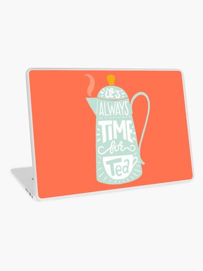 Discover Tea saying | Laptop Skin