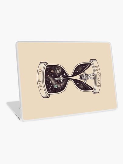 Discover Time to Explore | Laptop Skin