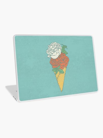 Discover Rose ice cream | Laptop Skin