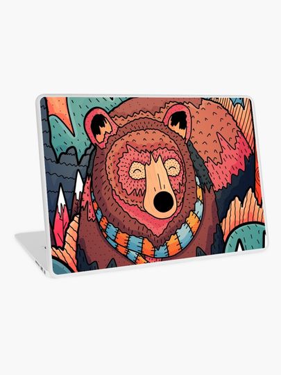 Discover Winter bear forest | Laptop Skin