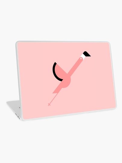 Discover Flamingo vector illustration | Laptop Skin