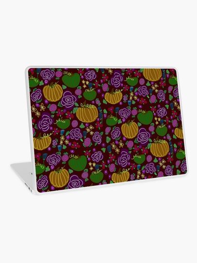 Discover Purples of Autumn | Laptop Skin