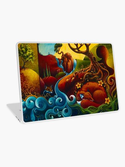Discover Tranquil Heart - Detail | Laptop Skin