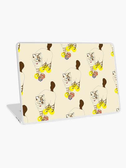 Discover Eat . Play . Love | Laptop Skin