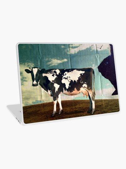 Discover Surreal Bovine Atlas | Laptop Skin