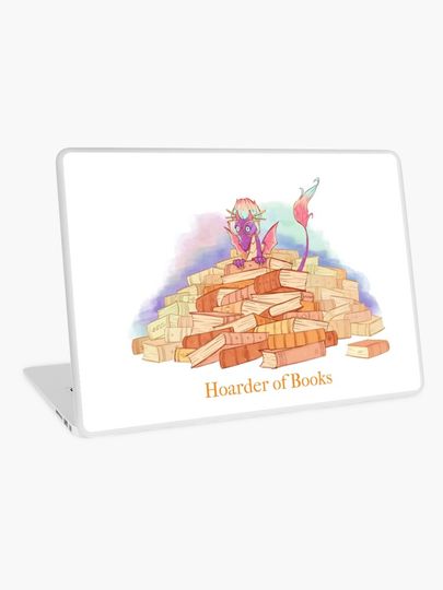Discover Hoard Dragons - Hoard of Books | Laptop Skin