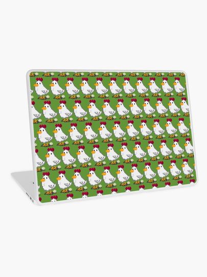 Discover Pixel Chickens | Laptop Skin