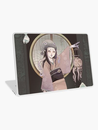 Discover NAMIKO (with background) | Laptop Skin
