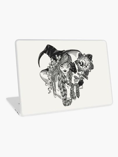 Discover Carnivorous Plant Witch | Laptop Skin