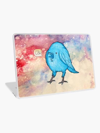Discover Riley the Raven | Laptop Skin
