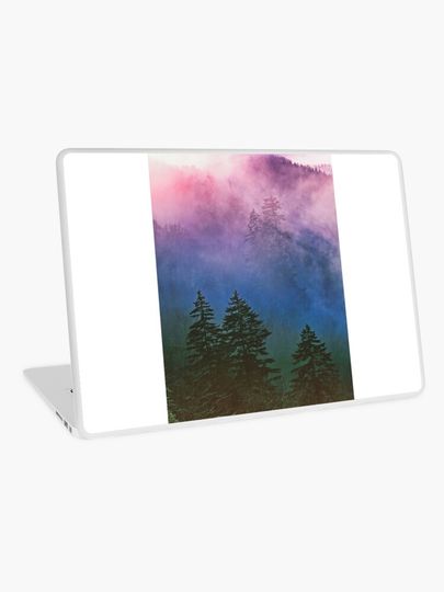 Discover MISTY MOUNTAINS | Laptop Skin