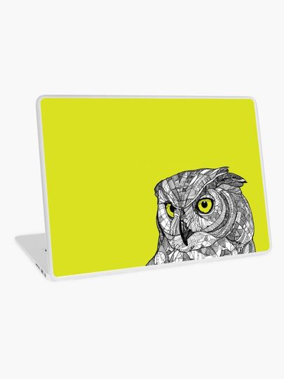 Discover Ornate Owl | Laptop Skin