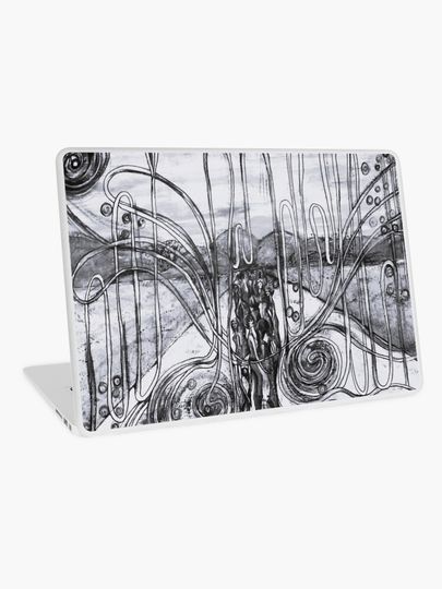 Discover Lifeseekers - Variation in Black - White | Laptop Skin
