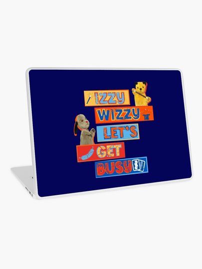 Discover Sooty Izzy Wizzy Let&apos;s Get Busy | Laptop Skin