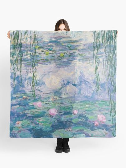 Discover Water Lilies Claude Monet Fine Art | Scarf