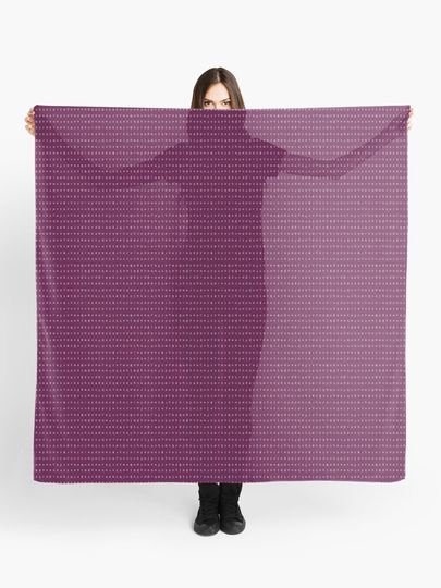 Discover IPA scarf - plum and white | Scarf