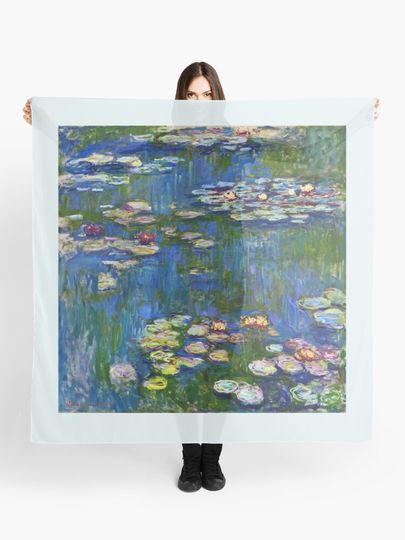 Discover Claude Monet - Water Lilies 1916 | Scarf