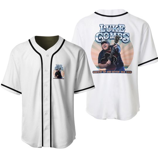 Discover Luke Tour Music Baseball Jersey