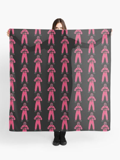 Discover Squid Cosplay, NETFLIX, masked soldier | Scarf