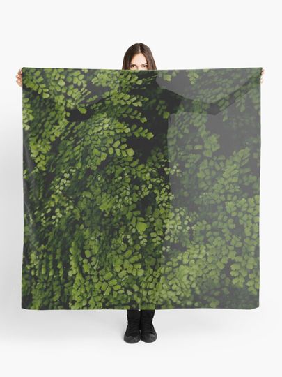 Discover Small leaves.  | Scarf
