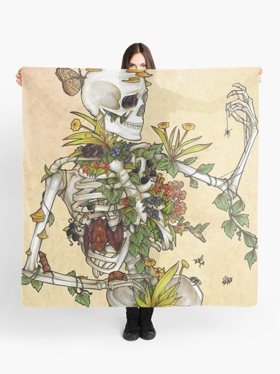Discover Bones and Botany | Scarf