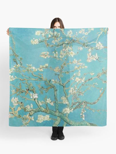 Discover Almond Blossoms by Vincent Van Gogh  | Scarf