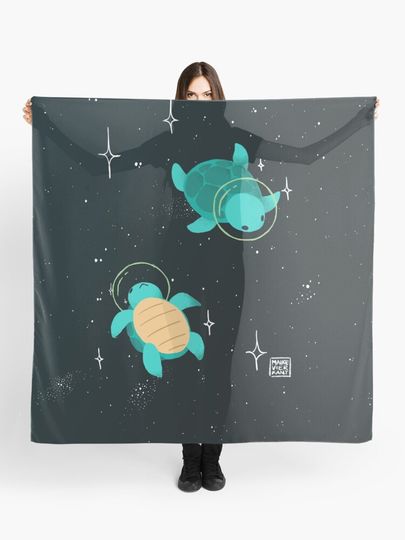 Discover Space Turtles | Scarf