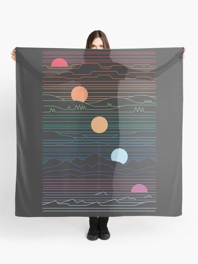 Discover Many Lands Under One Sun | Scarf