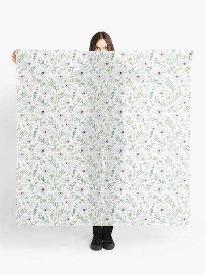 Discover Koala and Eucalyptus Pattern | Scarf