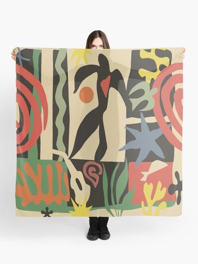 Discover Inspired by Matisse (Vintage) | Scarf