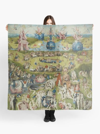 Discover The Garden of Earthly Delights - Hieronymus Bosch | Scarf