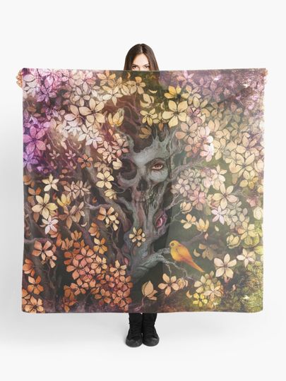 Discover Orange Bird | Scarf