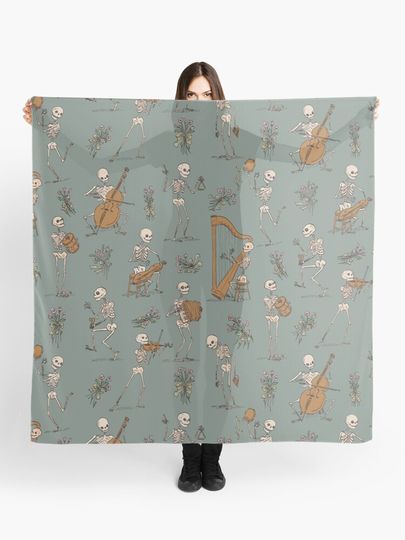 Discover Skeleton orchestra | Scarf