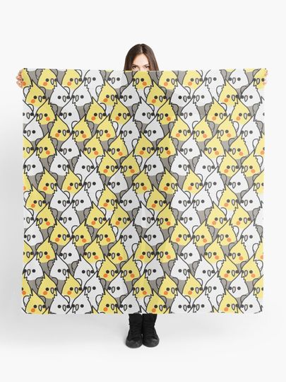 Discover Too Many Birds! - Cockatiel Squad | Scarf