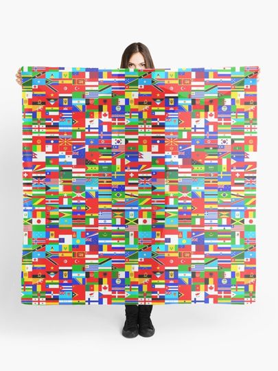 Discover FLAGS OF THE WORLD | Scarf