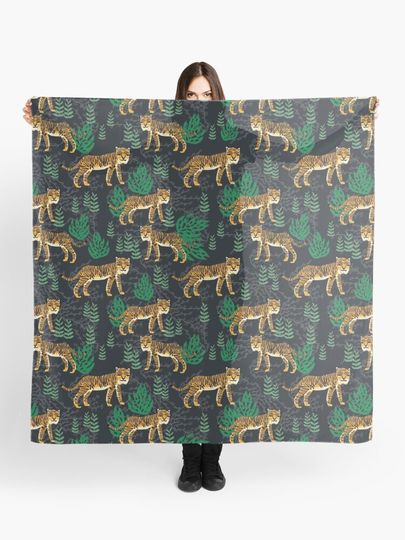 Discover Safari Tiger Pattern by Andrea Lauren | Scarf