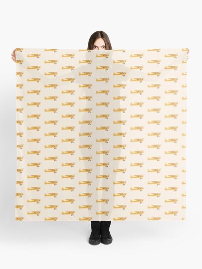 Discover Little Yellow Plane | Scarf