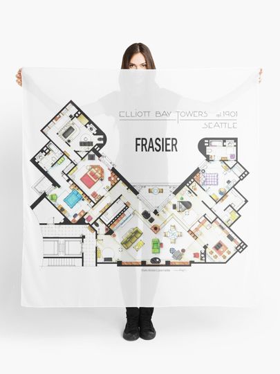 Discover Frasier Apartment Floorplan | Scarf
