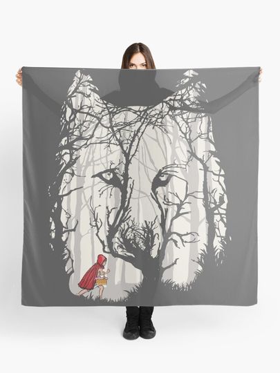 Little Red Woods Run | Scarf