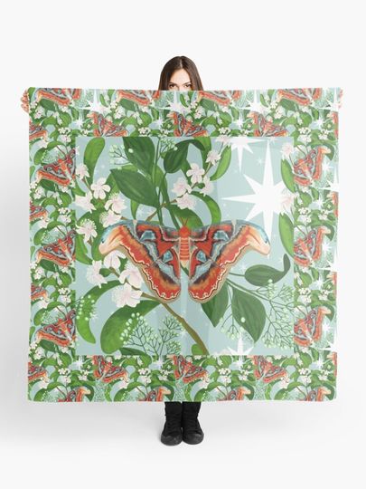 Discover Atlas Moth in the Stars | Scarf